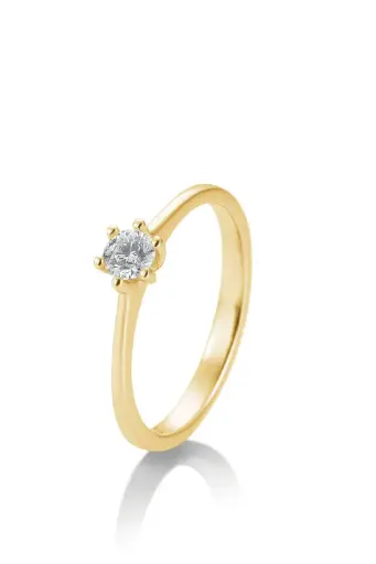 Verlobungsring Gelbgold