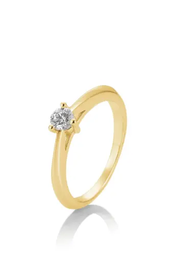 Verlobungsring Gelbgold 